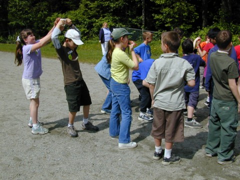 Bucket Brigade Race