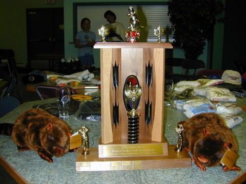 New Beaver Lodge trophy