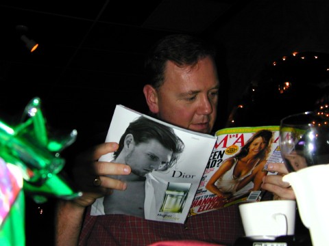 Andy reading Maxim