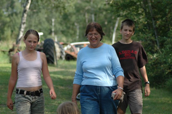 Shannon, Mel, and Zachary