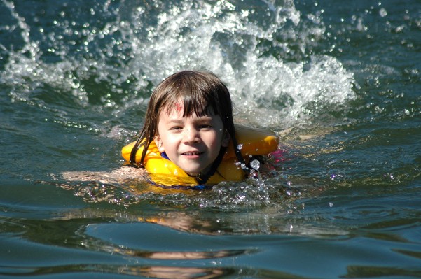 Jessica Swimming