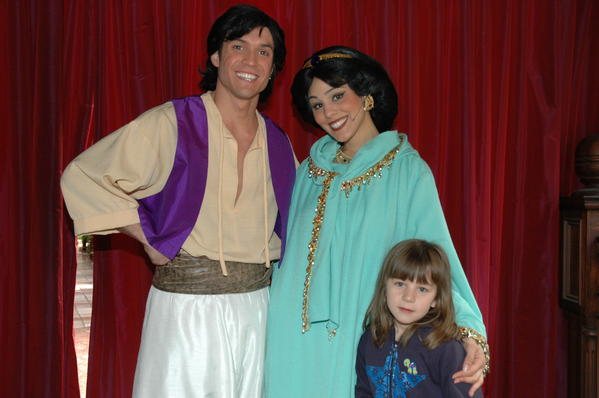 Aladdin, Jasmine, and Jessica