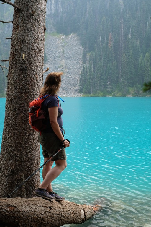 Ellen at Middle Joffre