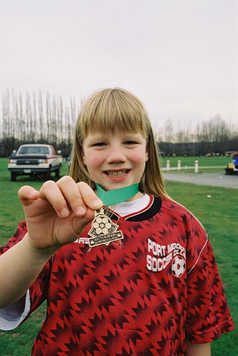 Proud Medal recipient