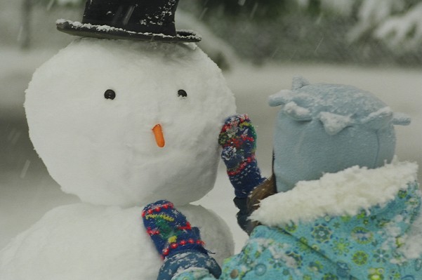 Jessica and Frosty
